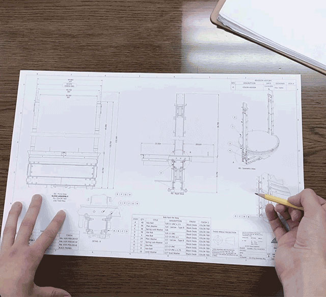 Quality design - engineering drawing